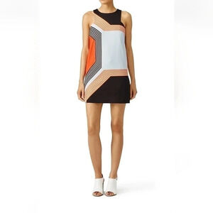 || MILLY || Reed Angular dress